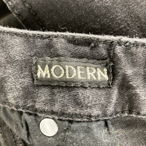 Rhythm in Blues Jeans Women's‎ Size 14 Modern Black Denim Stretch Straight Leg - Picture 14 of 16